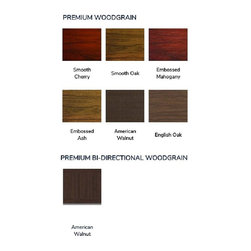 Woodgrain Color Options - Garage Doors And Openers