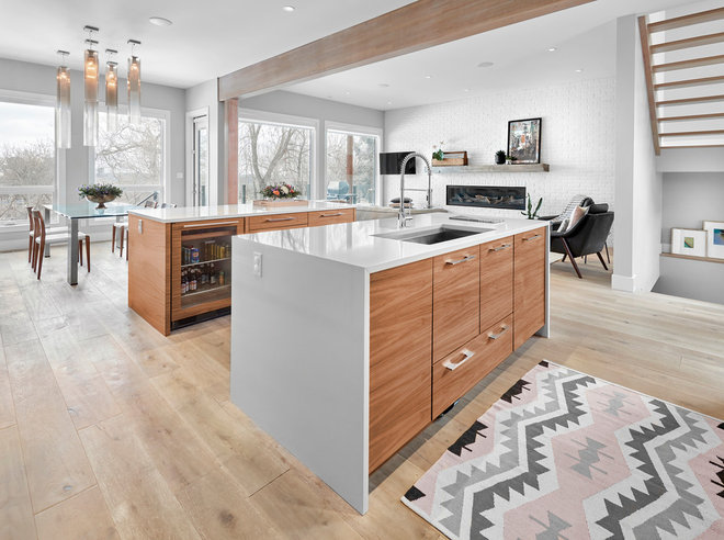 Contemporary Kitchen by Birkholz Homes