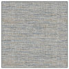 COOPER ISLAND Rugs In/Out Door Carpet, Ash SQ 9x9'
