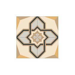 "Regent" 8x8 Encaustic Cement Tiles - Wall And Floor Tile