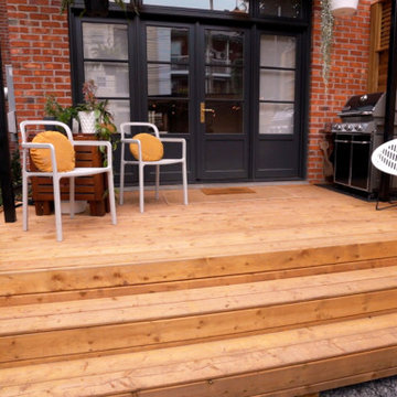 Full backyard patio and garden renovation