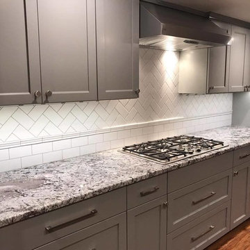 No boring subway tile here.