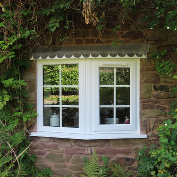 White UPVC windows for a cottage in Arley, Bewdley