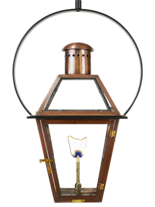 The Original French Quarter LanternÃ‚Â® by Bevolo - French Quarter Lantern on a Yoke Bracket - Outdoor Lighting