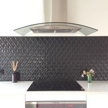 Pressed tin splashbacks