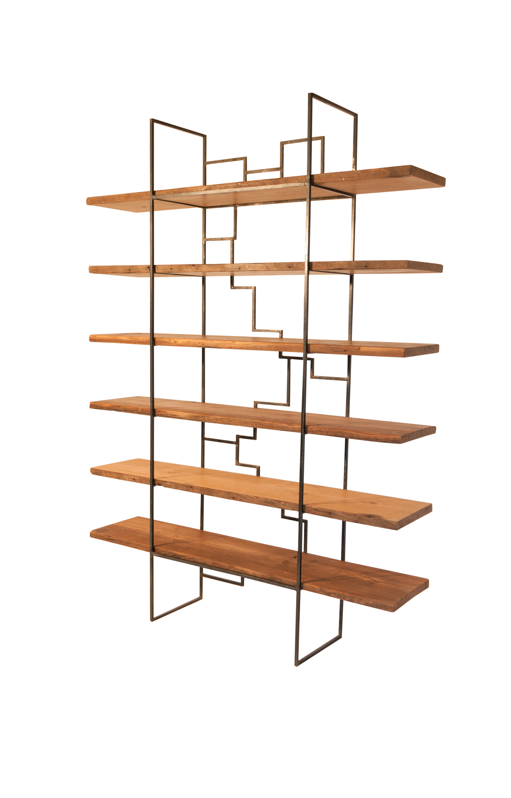 Fractal Bookcase, Raw