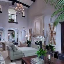 Backless Loveseat