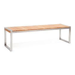 Wintons Teak Allure Backless Bench - Outdoor Benches