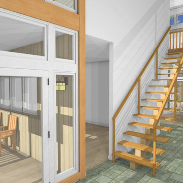 Home Remodel / Modernization - main entrance - interior - after
