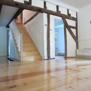 WATER MILL ANTIQUE EASTERN WHITE PINE FLOOR REVIVED!