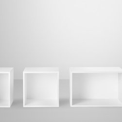 Stacked shelf system - Storage Boxes
