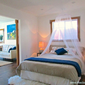 Mediterranean Silver Lake Bungalow Staged by THE CLOSING STAGE