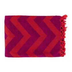 Relaxed Chevron Throw - Throws
