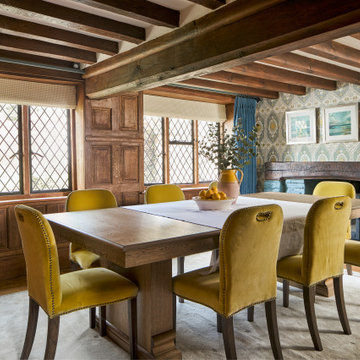 Traditional Farmhouse with Subtle & Sophisticated Colour & Pattern