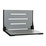 Gray Seat, Matte Black Frame