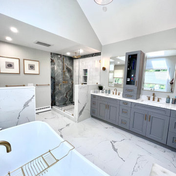 Transitional Bathroom With A Modern Touch