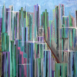 Pastel City, Robyn Kennedy - Fine Art Prints