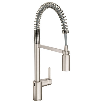Moen One-Handle Pulldown Kitchen Faucet Spot Resist Stainless, 5923EWSRS