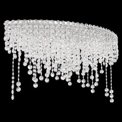 Ravishing 6 Light Flush Mount lighting by Schonbek Chantant - Lighting