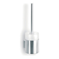 Blomus 68594 Tarro Frosted Wall-Mounted Toilet Brush - Toilet Brushes & Holders