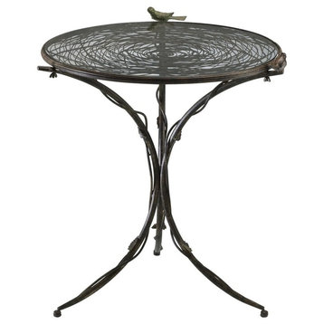 Muted Rust 31.5in. Bird Bistro Table
