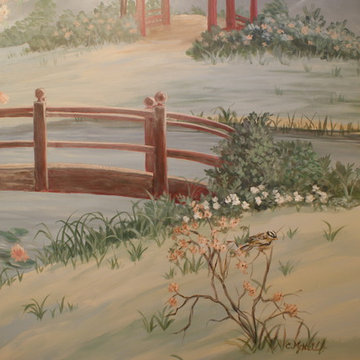 Asian theme bath