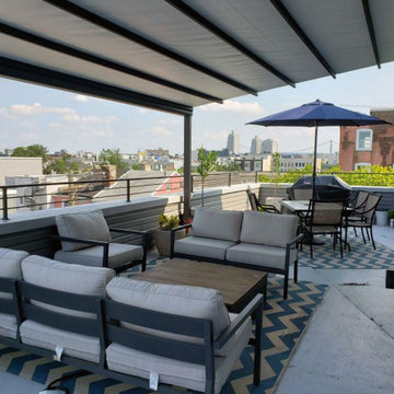 Retractable Penthouse Awning in Philadelphia