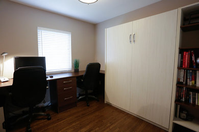 Trendy home design photo in Calgary