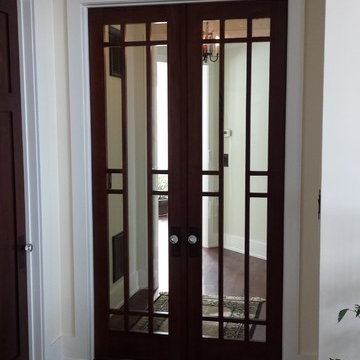 French Door Entry to Bedroom Suite