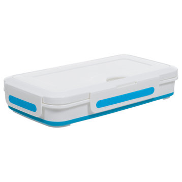 Rectangular Expandable Lunch Box with Dividers by Classic Cuisine