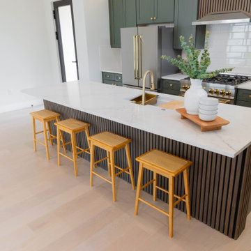 Toasted Walnut Accents Throughout Home
