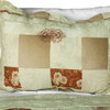 Only You3PC Cotton Contained Vermicelli-Quilted Patchwork Quilt Set Full/Queen