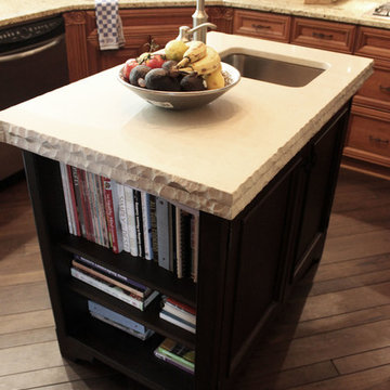 Kitchen Island Update and Hood Retrofit ~ Medina, OH