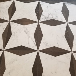 Custom Marble Floor by Kelly Deck Design - Wall And Floor Tile