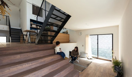 Osaka Houzz Tour: Criss-Cross Design Brings a Family Together