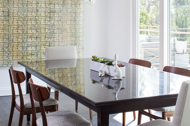 Example of a classic dining room design in San Diego