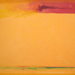 Orange Abstract Artworks - Helen Frankenthaler - Products