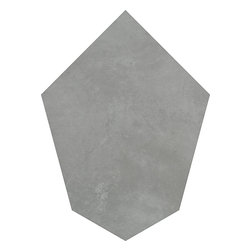 NY2LA HDP&reg; Gramercy Gray Polygon - Wall And Floor Tile