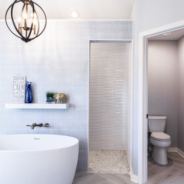 Westfield Waterfall Wall Master Bath