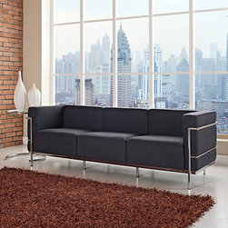Charles Grande Sofa- Gray Wool - Sofas