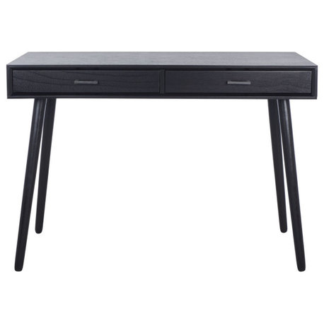 Safavieh O'Dwyer 2 Drawer Desk, Black