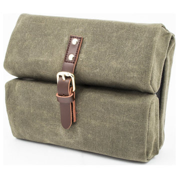 TechAway Travel Roll and Storage Pouch, Hunter Green