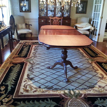 Norristown PA Dining Room by Nejad Rugs www.nejad.com