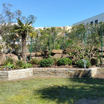 Aménagement d'un jardin privé