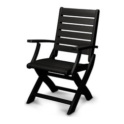 Ivy Terrace Furniture - Ivy Terrace Artisan Folding Dining Chair - Outdoor Folding Chairs
