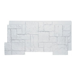 149-JAGGED CASTLE STONE WALL PANEL - Wall Panels