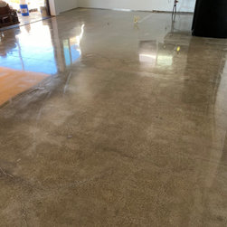 Final product polish concrete floor - Flooring