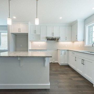 San Jose CA Kitchen Remodel - Urban Kitchen with Blue Accents and Details
