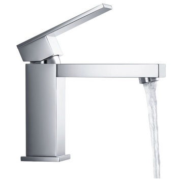 Isenberg 160.1000 - Single Hole Bathroom Faucet, Chrome