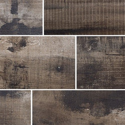 Old Wood Walnut Moka - Wall And Floor Tile